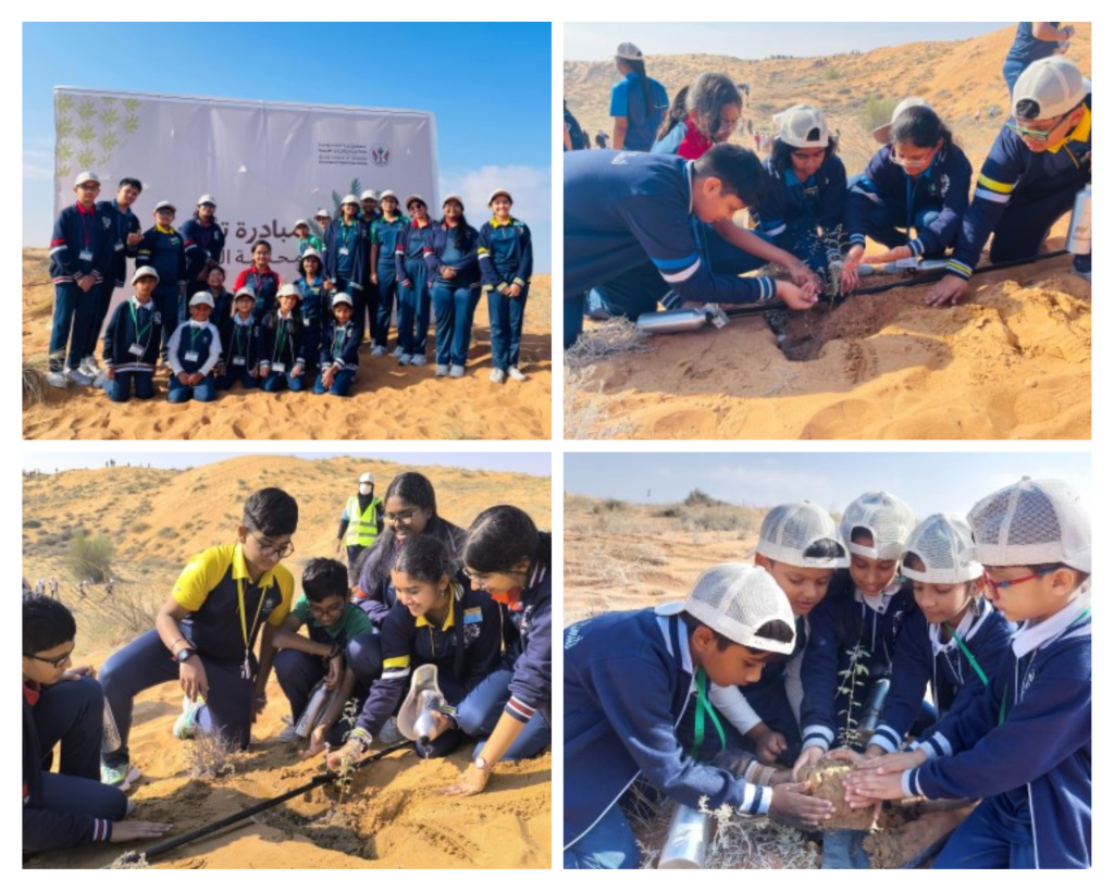 DPS Sharjah Students Take Root at Al-Munathar